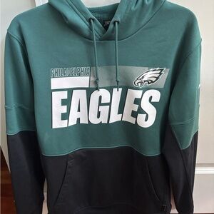 NFL Philadelphia Eagles Green and Black Hoodie